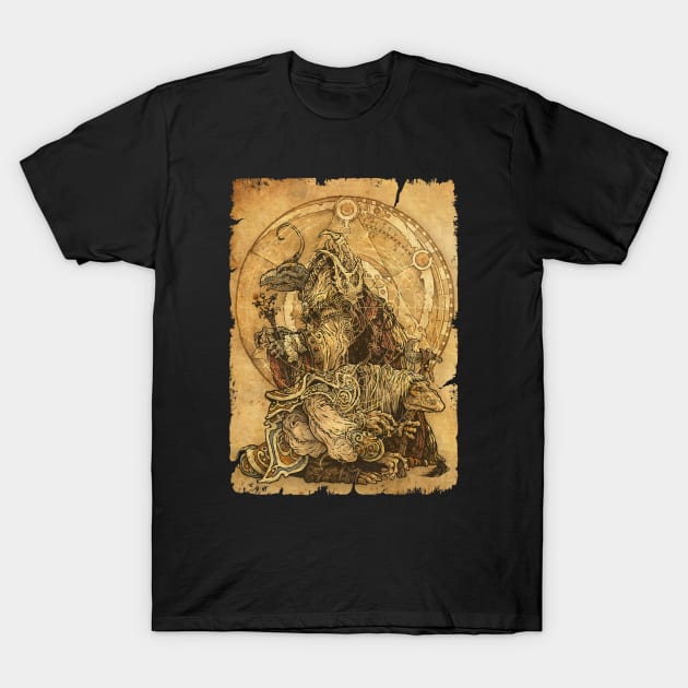 Card Dark Crystal 4 T-Shirt by ngaritsuket